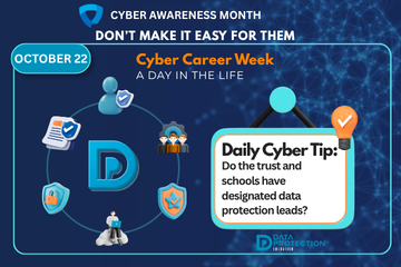 Cyber security roles and responsibilities in a school during National Cyber Security Career Week.