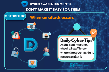 Cybersecurity team collaborating on a cyber incident response plan, emphasizing preparation for digital attacks and data breaches