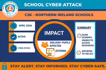 C2K IT system logo representing digital tools and internet connectivity for schools across Northern Ireland."