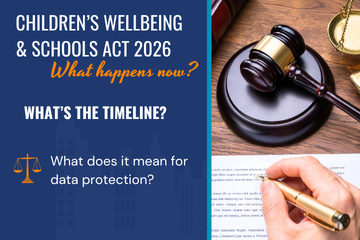 Illustration of the Children's Wellbeing Act, symbolizing agencies collaborating to ensure child safety and wellbeing.