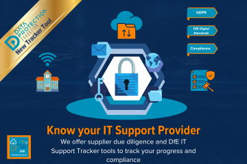 Know your IT Support Provider graphic. IT Support Due Diligence Directory for schools and colleges.