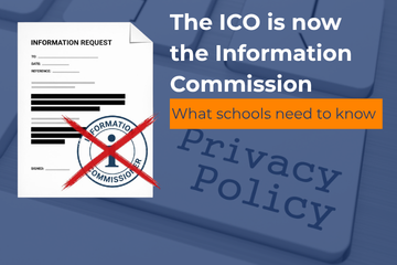 Information Commission logo representing the ICO's formal name change from Information Commissioner's Office.
