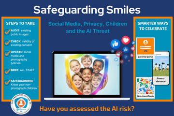 AI-manipulated images of smiling children, symbolizing the urgent online safety risks for schools